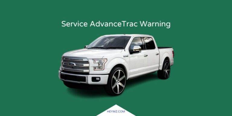 Service AdvanceTrac Warning