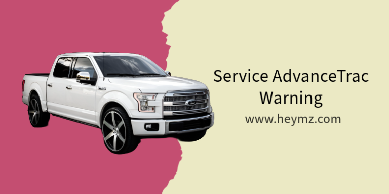 Service AdvanceTrac Warning